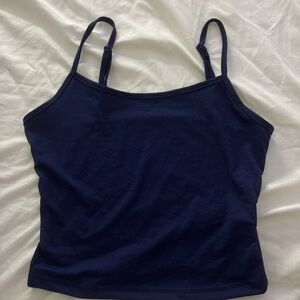 Navy Blue Women's Camisole Top